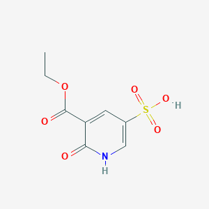 5-(Ethoxycarbonyl)-6-hydroxy-3-pyridinesulfonic acid