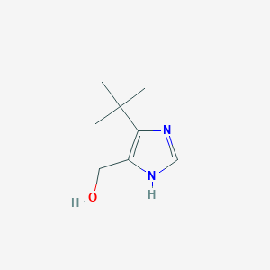 molecular formula C8H14N2O B1322212 (5-tert-butyl-1H-imidazol-4-yl)methanol CAS No. 51721-22-3