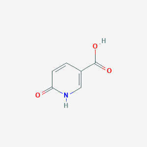 molecular formula C6H5NO3 B132223 6-Hydroxynicotinic acid CAS No. 5006-66-6
