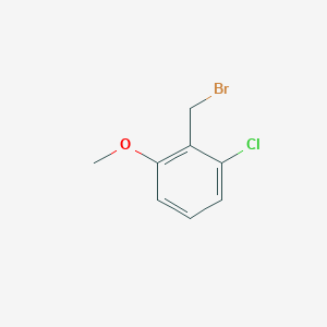 molecular formula C8H8BrClO B1322237 2-(Bromomethyl)-1-chloro-3-methoxybenzene CAS No. 83781-95-7