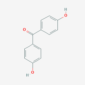 molecular formula C13H10O3 B132225 4,4'-二羟基二苯甲酮 CAS No. 611-99-4