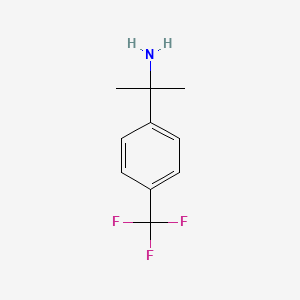 2-(4-(Trifluoromethyl)phenyl)propan-2-amine