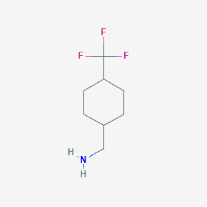 molecular formula C8H14F3N B1322264 [4-(Trifluoromethyl)cyclohexyl]methanamine CAS No. 361393-85-3