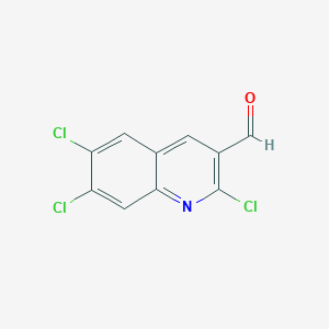 2,6,7-Trichloroquinoline-3-carbaldehyde