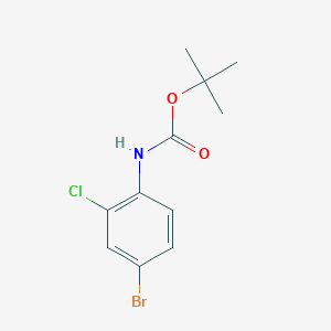 Tert-butyl (4-bromo-2-chlorophenyl)carbamate
