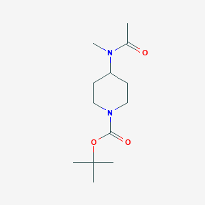 tert-Butyl 4-[acetyl(methyl)amino]piperidine-1-carboxylate