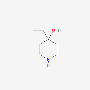 molecular formula C7H15NO B1322292 4-Ethylpiperidin-4-ol CAS No. 550369-44-3
