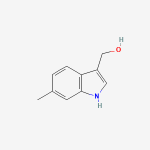 B1322298 (6-Methyl-1H-indol-3-yl)methanol CAS No. 437988-53-9