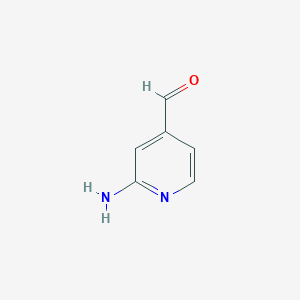 molecular formula C6H6N2O B1322301 2-Aminopyridine-4-carbaldehyde CAS No. 89640-61-9