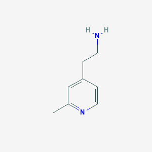 molecular formula C8H12N2 B1322304 2-(2-Methylpyridin-4-yl)ethanamine CAS No. 625438-03-1