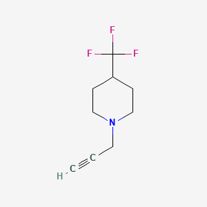 1-(2-Propynyl)-4-(trifluoromethyl)piperidine