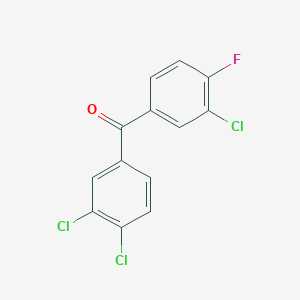 4-Fluoro-3,3',4'-trichlorobenzophenone