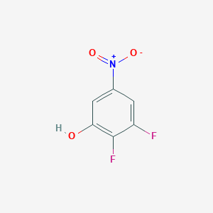 molecular formula C6H3F2NO3 B1322324 2,3-Difluoro-5-nitrophenol CAS No. 1119455-04-7
