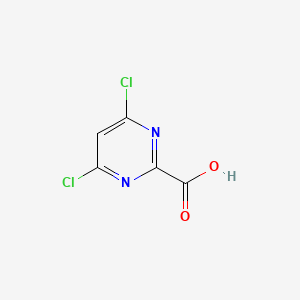 molecular formula C5H2Cl2N2O2 B1322329 4,6-Dichloropyrimidine-2-carboxylic acid CAS No. 684220-30-2