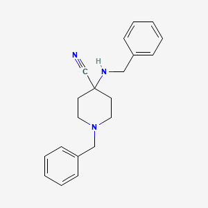 1-Benzyl-4-(benzylamino) piperidine-4-carbonitrile
