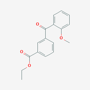 3-Carboethoxy-2'-methoxybenzophenone