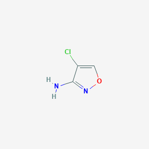 molecular formula C3H3ClN2O B1322343 4-Chloroisoxazol-3-amine CAS No. 166817-65-8