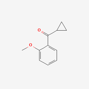 molecular formula C11H12O2 B1322351 Cyclopropyl 2-methoxyphenyl ketone CAS No. 400614-05-3