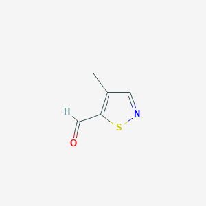 4-Methylisothiazole-5-carbaldehyde