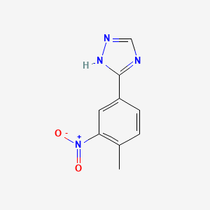 3-(4-Methyl-3-nitro-phenyl)-1H-[1,2,4]triazole