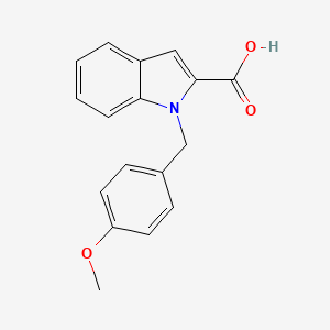 1-(4-Methoxybenzyl)-1H-indole-2-carboxylic acid