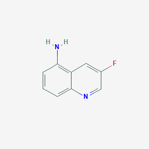 molecular formula C9H7FN2 B132237 3-Fluoroquinolin-5-amine CAS No. 155014-05-4