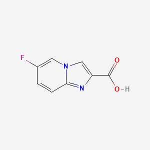 molecular formula C8H5FN2O2 B1322376 6-Fluoroimidazo[1,2-a]pyridine-2-carboxylic acid CAS No. 367500-94-5
