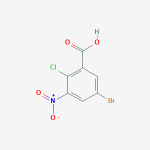 5-Bromo-2-chloro-3-nitrobenzoic acid