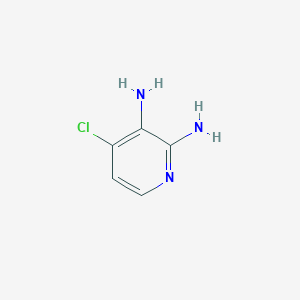 molecular formula C5H6ClN3 B1322394 4-Chloropyridine-2,3-diamine CAS No. 24484-98-8