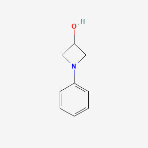 molecular formula C9H11NO B1322399 1-Phenylazetidin-3-ol CAS No. 857280-53-6