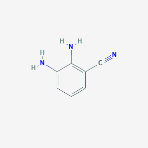 molecular formula C7H7N3 B1322410 2,3-Diaminobenzonitrile CAS No. 73629-43-3