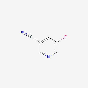molecular formula C6H3FN2 B1322411 5-Fluoronicotinonitrile CAS No. 696-42-4