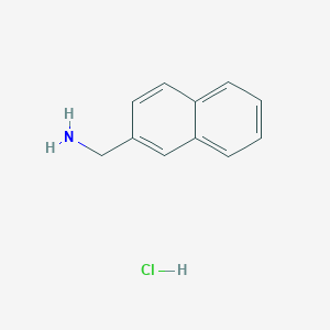 molecular formula C11H12ClN B1322415 Naphthalen-2-ylmethanamine hydrochloride CAS No. 2241-98-7