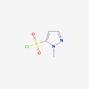 molecular formula C4H5ClN2O2S B1322419 1-Methyl-1H-pyrazole-5-sulfonyl chloride CAS No. 1020721-61-2