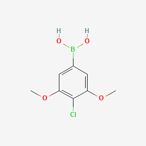 (4-Chloro-3,5-dimethoxyphenyl)boronic acid