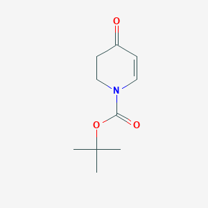 molecular formula C10H15NO3 B1322453 tert-Butyl 4-oxo-3,4-dihydropyridine-1(2H)-carboxylate CAS No. 325486-45-1