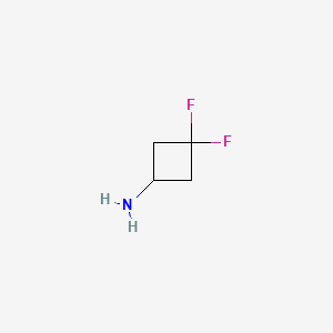 molecular formula C4H7F2N B1322466 3,3-Difluorocyclobutanamine CAS No. 791061-00-2