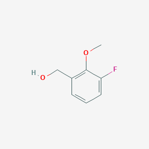 molecular formula C8H9FO2 B1322474 3-Fluoro-2-methoxybenzenemethanol CAS No. 303043-91-6