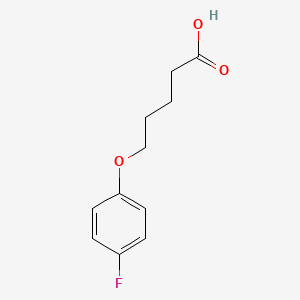 molecular formula C11H13FO3 B1322480 5-(4-Fluorophenoxy)valeric Acid CAS No. 347867-75-8