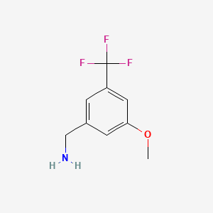 3-Methoxy-5-(trifluoromethyl)benzylamine