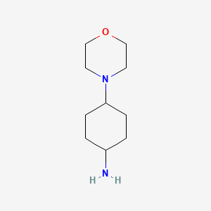 molecular formula C10H20N2O B1322485 trans-4-Morpholinocyclohexanamine CAS No. 558442-97-0