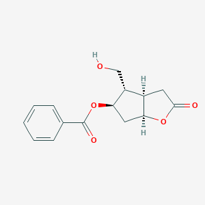 (3aR,4S,5R,6aS)-4-(Hydroxymethyl)-2-oxohexahydro-2H-cyclopenta[b]furan-5-yl benzoate