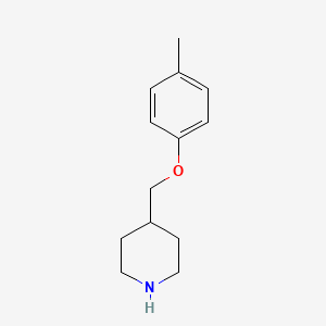 4-[(4-Methylphenoxy)methyl]piperidine