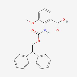 2-{[(9H-fluoren-9-ylmethoxy)carbonyl]amino}-3-methoxybenzoic acid