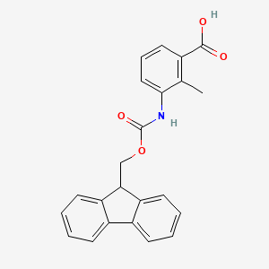 B1322504 Fmoc-3-amino-2-methylbenzoic acid CAS No. 1072901-47-3