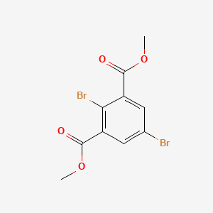 molecular formula C10H8Br2O4 B1322518 Dimethyl 2,5-dibromoisophthalate CAS No. 1337958-87-8