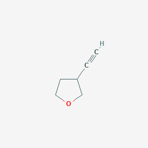 molecular formula C6H8O B1322530 3-Ethynyltetrahydrofuran CAS No. 1100987-19-6