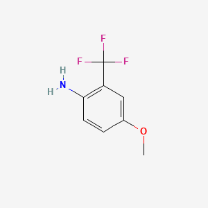 molecular formula C8H8F3NO B1322543 2-Amino-5-methoxybenzotrifluoride CAS No. 53903-49-4