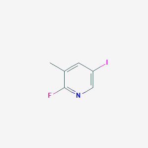 molecular formula C6H5FIN B1322544 2-Fluoro-5-iodo-3-methylpyridine CAS No. 205245-17-6