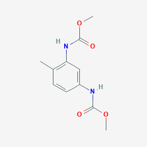 molecular formula C11H14N2O4 B132262 钝叶氨基甲酸酯 A CAS No. 6935-99-5